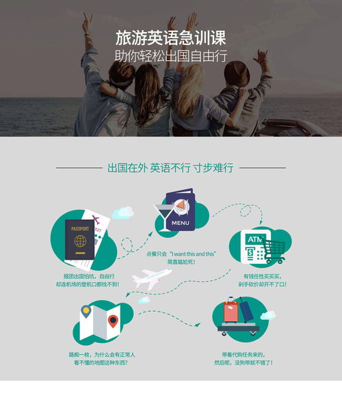 即刻启程，畅游无忧 广州立刻说旅游英语1v1课程与旅游信息咨询服务